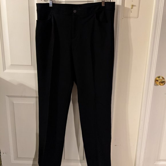 Anne Klein Compression Pant, Black, Size 16 - Picture 5 of 8